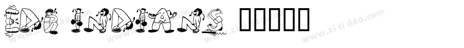 EDB Indians字体转换